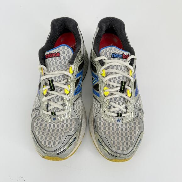Y2K New Balance 860 M860SB4 Retro Silver Sneaker Running Shoe Made USA Men 9 D main image 4